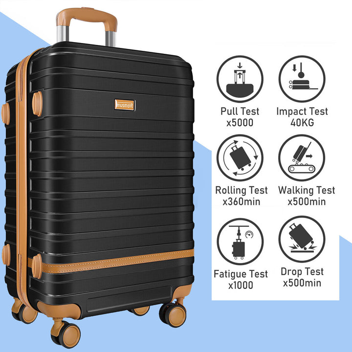 Expandable Suitcase Set Luggage Sets, 20 inch Carry On Luggage - Travel Duffel Bag with TSA Lock and Double Spinner Wheels