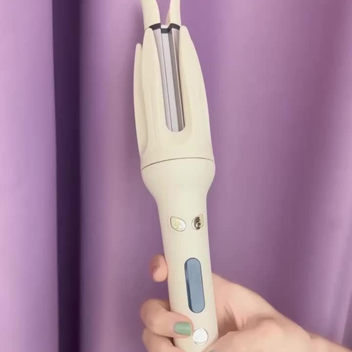 28mm Large Barrel Genai Automatic Hair Curler - 4 Temperature Modes, Advanced Negative Ion Generator, Intelligent Timer & Sensor, Auto Shut-Off for Enhanced Safety and Easy Styling Experience