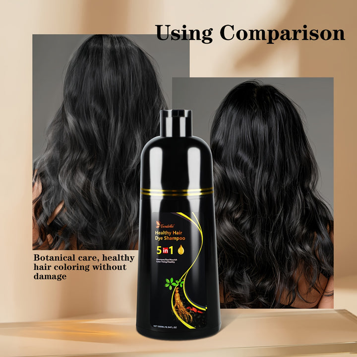 5 In 1 Hair Colour Shampoo, Long Lasting Hair Colour Shampoo, Instant Hair Colour Shampoo, For Men And Women.500ML/16.94FL.OZ Halloween