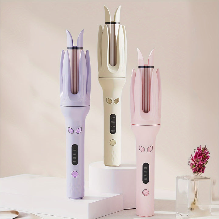 28mm Large Barrel Genai Automatic Hair Curler - 4 Temperature Modes, Advanced Negative Ion Generator, Intelligent Timer & Sensor, Auto Shut-Off for Enhanced Safety and Easy Styling Experience