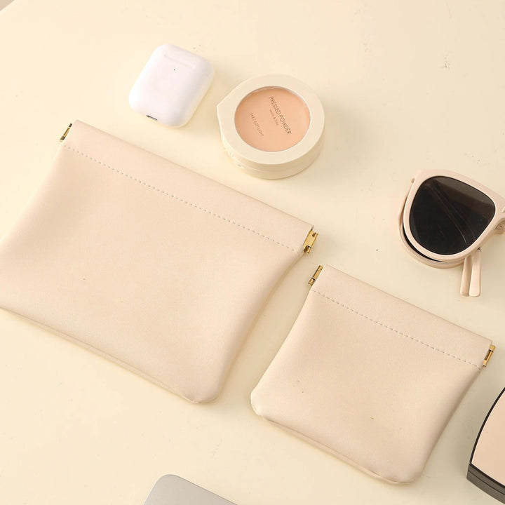 Portable And Efficient Cosmetic Bag, With Intelligent Automatic Closing Super Durable And Spacious Cosmetic Bag, With Automatic Closing, Convenient For Packaging And Travel