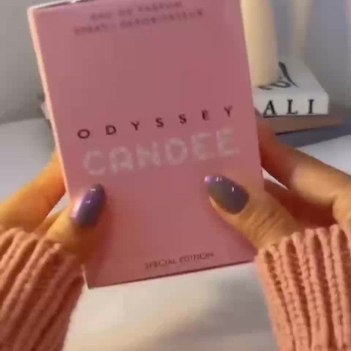 GV New Arrival Odyssey Candee EAU DE Parfum Spray for Women, A Sweet And Velvety Fragrance with Rich Caramel And Fruity Notes, 3.4fl.oz Special Edition