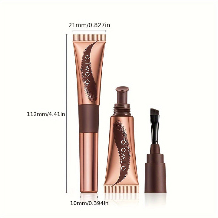 [Halloween trick or treat] 5-Day Tattoo Brow Gel - Semi-Permanent, Even Color, Long-Lasting Makeup - Effortless, Peel-Off For Natural-Looking Brows Daily Essential otwoo - Total Trends Fusion