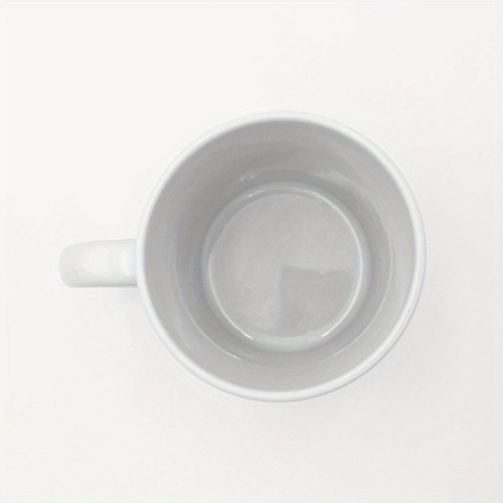 My Angel Is My Mom" 11oz Ceramic Coffee Mug - Reusable, Microwave & Dishwasher Safe, Perfect for Christmas & Birthday Gifts