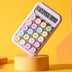 Dopamine-colored Round Mechanical Keyboard Desktop Calculator High Appearance Level Financial Dedicated Computer - Total Trends Fusion