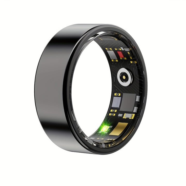 Smart Ring Fitness Tracker, Steps, Distance, Calories, Sleep Tracking, Exercise Monitoring, Compatible with iPhone Android, IP68 Waterproof, Smart Jewelry, Accessories, Gift for Women Men - Total Trends Fusion
