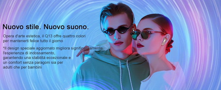 40H Wireless Earbuds with ENC Noise-Cancelling Mic – HiFi Stereo Sound, Touch Control, LED Display, Wireless 5.3 Headphones