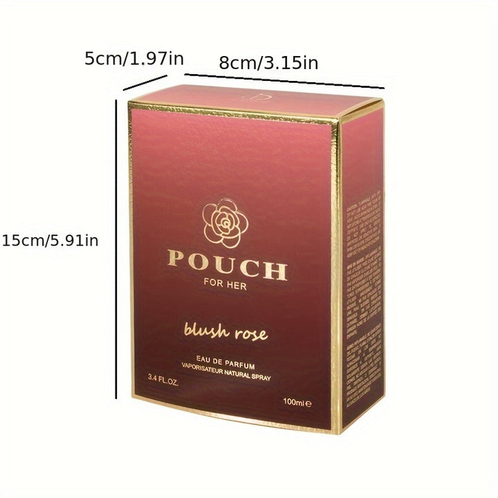 Ladies EDP 3.4oz POUCH BLUSH ROSE - Total Trends Fusion