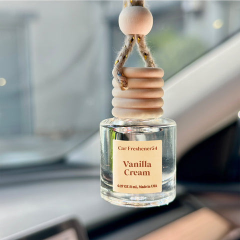 HOOGALIFE Car Air Freshener Pick From 22 Scents Hanging Car Diffuser, Car Decor Accessory, Made in USA, Long Lasting, Ships Today, The best Christmas present ever, Choose 1 Bottle or 2 Bottles - Total Trends Fusion