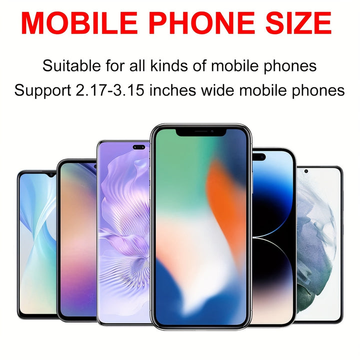Car Phone Holder, 360 Degree Adjustable Crystal Car Dashboard Vent Mobile Phone Holder For Glass Dashboard Universal Car Phone Holder Diamond Sucker Car Suction Cup Navigation Stand - Total Trends Fusion