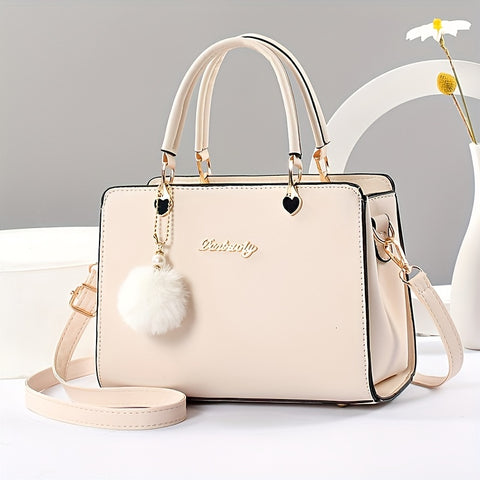 Small Fashion Purses and Handbags for Women Ladies Crossbody Bags Top Handle Satchel Shoulder Bags Totes with Pendant - Total Trends Fusion