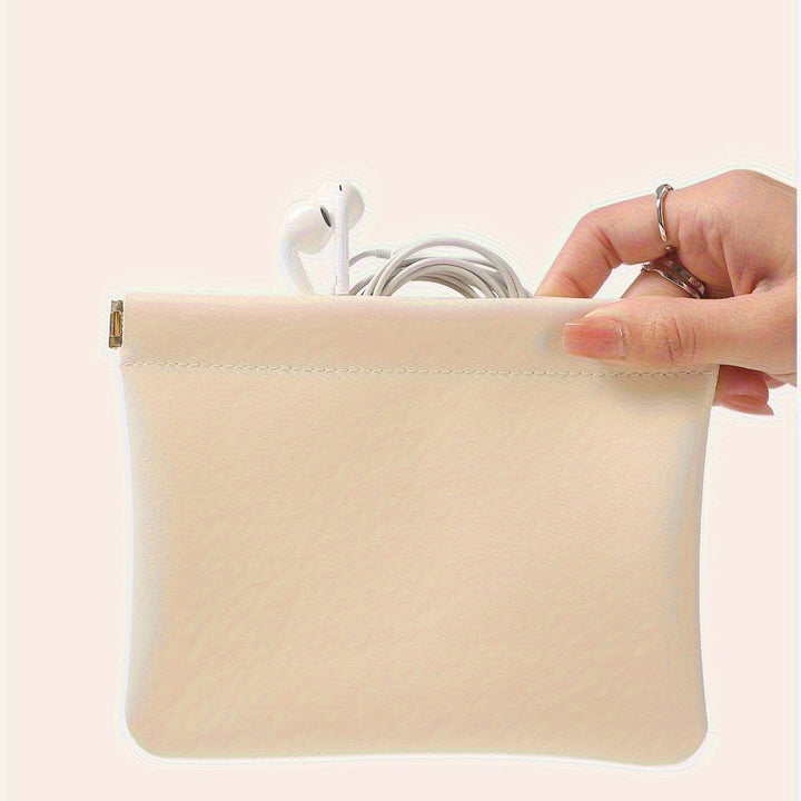 Portable And Efficient Cosmetic Bag, With Intelligent Automatic Closing Super Durable And Spacious Cosmetic Bag, With Automatic Closing, Convenient For Packaging And Travel
