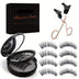 Magnetic Eyelashes Without Eyeliner - Reusable Dual Magnetic Eyelashes, 8 Pairs, Natural Looking, Glue-Free 3D False Eyelash Kit With Applicator, Reusable And Waterproof, Glue-Free, Easy To Wear - Total Trends Fusion