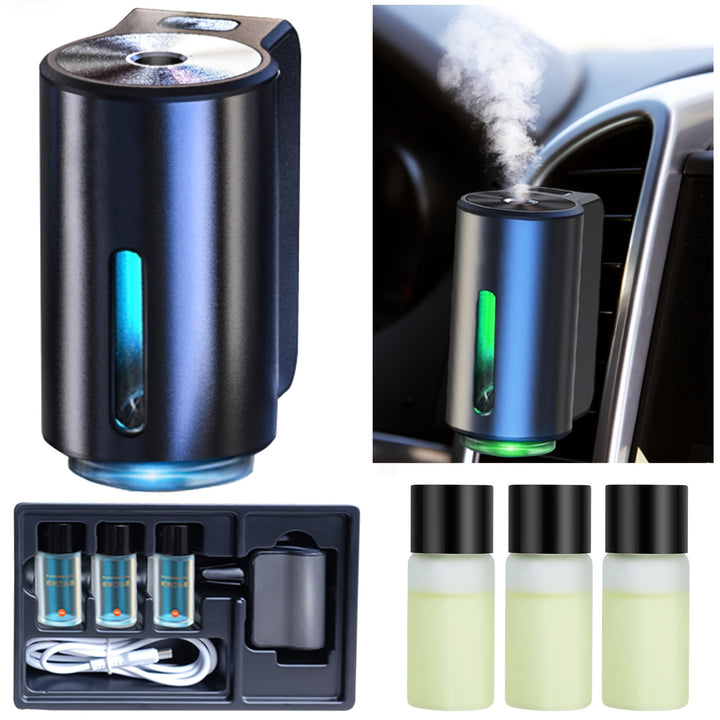 Smart Car Air Aromatherapy Diffuser, Fragrance Car Air fresheners with Three Adjustable, Humidifier Essential Oil Diffuser for Vehicle - Total Trends Fusion