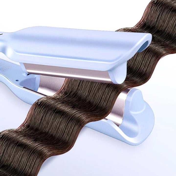 Curling Iron, 32mm Ceramic Coated Curling Iron, Adjustable Temperature Curler for Omelets and French Waves with Ease - Total Trends Fusion