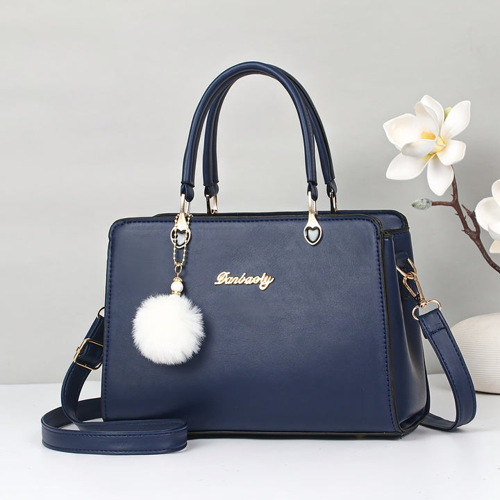 Small Fashion Purses and Handbags for Women Ladies Crossbody Bags Top Handle Satchel Shoulder Bags Totes with Pendant - Total Trends Fusion