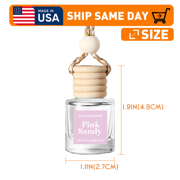 Car Air Freshener Pick From 22 Scents Hanging Car Diffuser, Car Decor Accessory, Made in USA, Long Lasting, Ships Today, The best Christmas present ever, Choose 1 Bottle or 2 Bottles