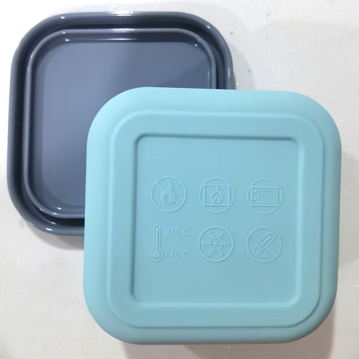 3pcs Silicone Food Storage Set - Microwave & Freezer Safe, Perfect for Lunch Boxes, Baking, and Outdoor Camping - Total Trends Fusion