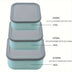 3pcs Silicone Food Storage Set - Microwave & Freezer Safe, Perfect for Lunch Boxes, Baking, and Outdoor Camping - Total Trends Fusion