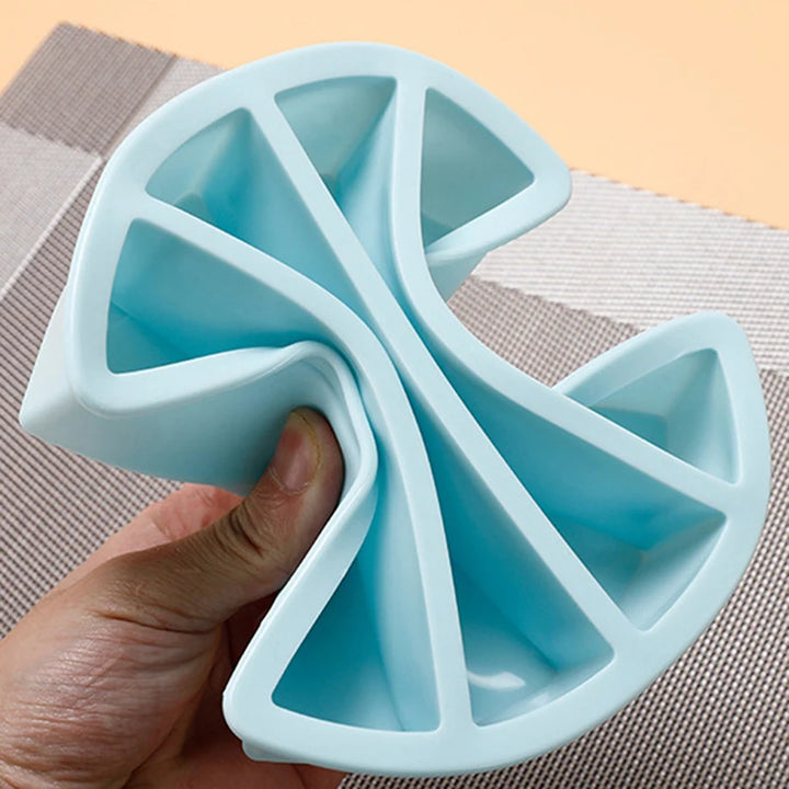 Long Ice Cube Tray 4 Grids Reusable Silicone Ice Cube Mold DIY Ice Maker Food Grade Durable Silicone Wine Square Tray Mould
