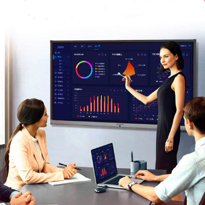 Interactive Pizarro Whiteboard Digital Smart Board Infrared Pen Projector Touch Screen School Teaching Home Meeting Presentation - Total Trends Fusion