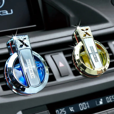 Car Fragrance Diffuser Essential Oil Vent Clip Air Freshener Portable Aromatherapy Air Vent Perfume Parfum