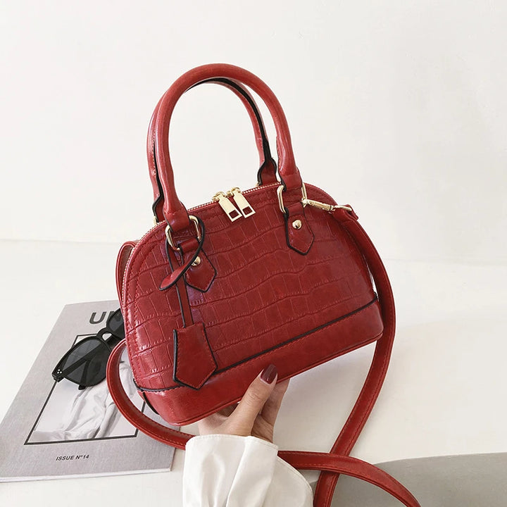 Stone Pattern Women Top Handle Bags Luxury Designer Handbag Mini Hard Shell Bag Colorful Purses And Handbags