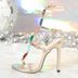 Liyke Bohemian Style Fashion Colour Gem Strap Designer High Heels Gladiator Sandals Women Summer Open Toe Wedding Banquet Shoes - Total Trends Fusion