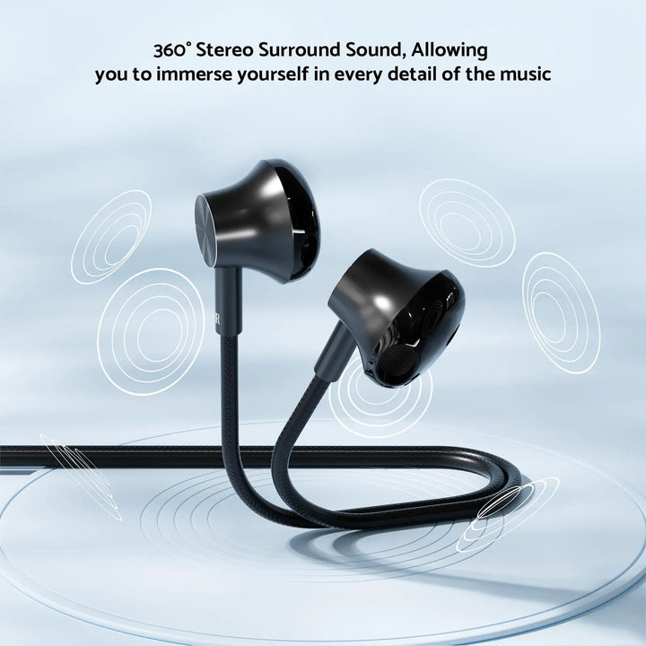 For Samsung Headphones HiFi Bass Stereo Volume Control With Mic USB Type C 3.5mm Wired Eadphone For Galaxy S24 S23 S22 S21 Ultra