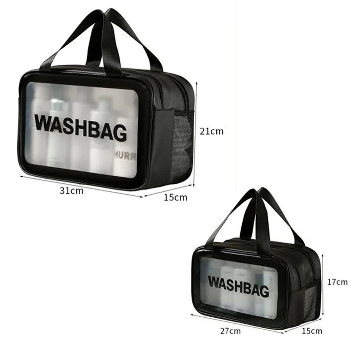 "Portable Wet-Dry Separation Makeup & Toiletry Bag | Travel Essential"