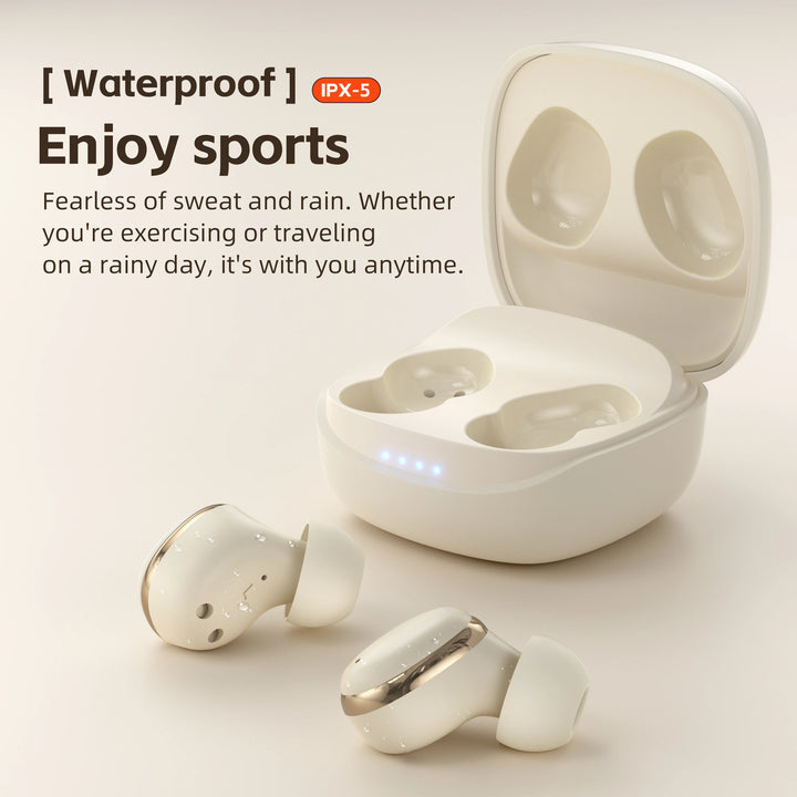 Wireless Bluetooth Headphones, QERE E30, TWS Bluetooth 5.3,HD Microphone,HIFI Earphones,13mm Driver,60ms Low Latency, New - Total Trends Fusion