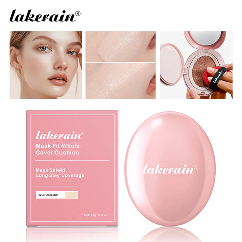 Semi-Matte CC Cream Cushion – Natural Concealer & Long-Lasting Foundation