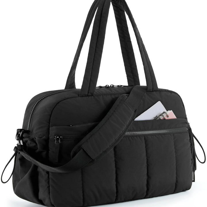 BAGSMART Travel Duffel Bag Gym Bag for Women with Wet Pocket Carry on Weekender Bags Waterproof Hand Luggage Airport Cabin Bag - Total Trends Fusion