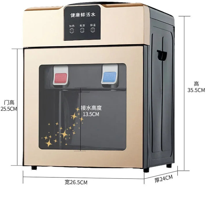 Household Water Dispenser Warm Hot Cold Pump Fountains Machine Instant Heating Desktop Drinking Bottle Tap Faucet
