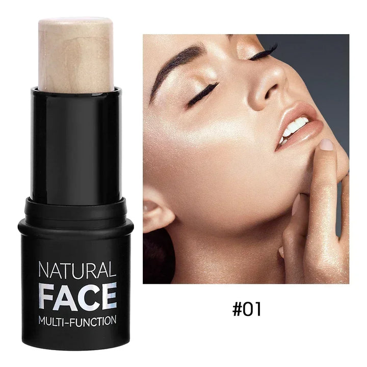 Highlighting&Bronzer Stick Face Brightening Blusher Rouge Concealer Pen Long Lasting Corrector Nose Shadow Contouring Cosmetics
