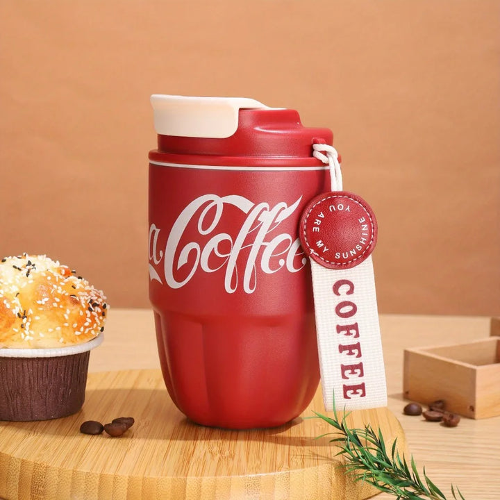 1pc Travel Mug 8.79oz 10.82oz Stainless Steel Coffee Cups Vacuum Insulated Water Cups Portable Travel Drinkware Gifts Mini Cup