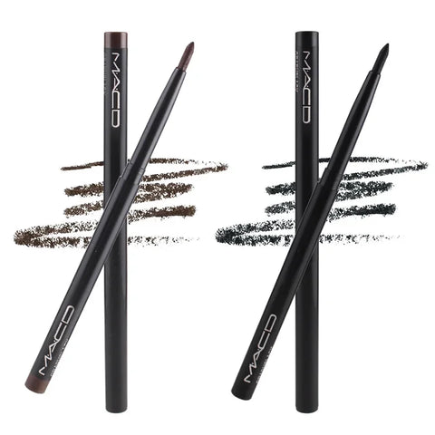 1Pcs Waterproof Black Brown Smooth Eyeliner Pencil Permanent Makeup Eyleliner Pen Long Lasting Automatic Eyes Makeup Tools - Total Trends Fusion