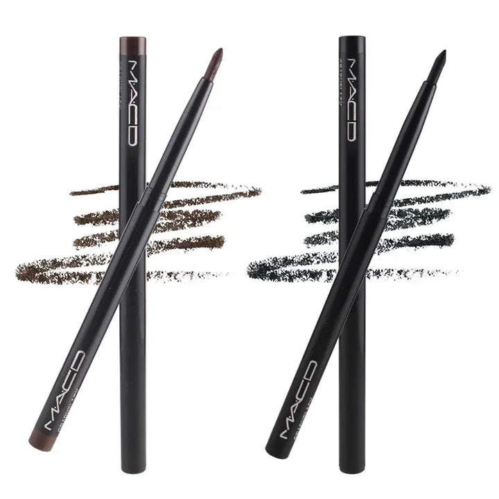 1Pcs Waterproof Black Brown Smooth Eyeliner Pencil Permanent Makeup Eyleliner Pen Long Lasting Automatic Eyes Makeup Tools - Total Trends Fusion