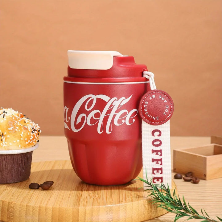 1pc Travel Mug 8.79oz 10.82oz Stainless Steel Coffee Cups Vacuum Insulated Water Cups Portable Travel Drinkware Gifts Mini Cup