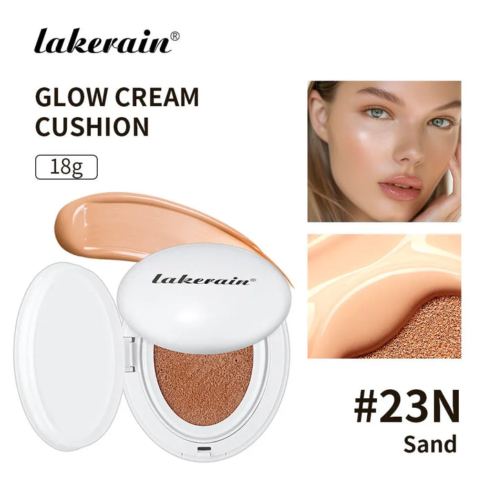 Semi-Matte CC Cream Cushion – Natural Concealer & Long-Lasting Foundation