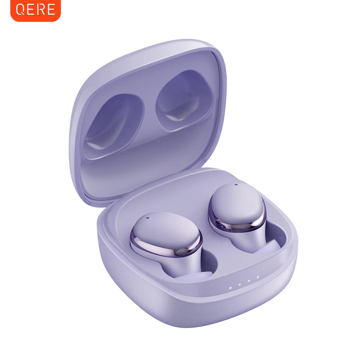 Wireless Bluetooth Headphones, QERE E30, TWS Bluetooth 5.3,HD Microphone,HIFI Earphones,13mm Driver,60ms Low Latency, New - Total Trends Fusion