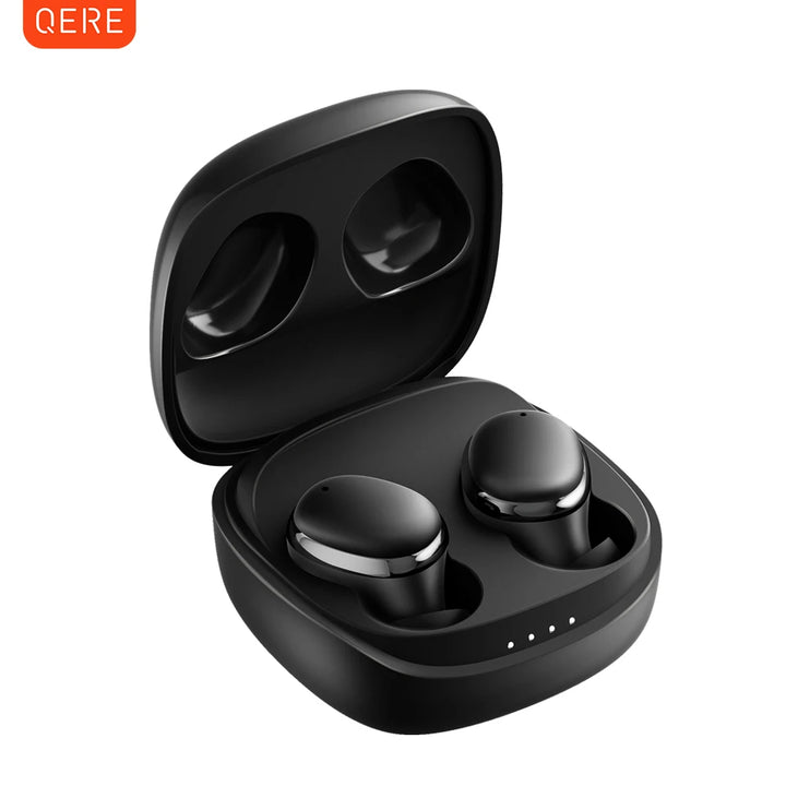 Wireless Bluetooth Headphones, QERE E30, TWS Bluetooth 5.3,HD Microphone,HIFI Earphones,13mm Driver,60ms Low Latency, New - Total Trends Fusion