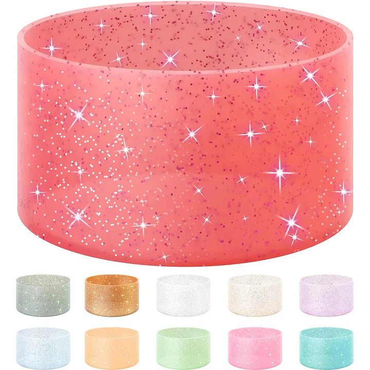 6pcs Accessories Set for Stanley Cup 30oz/40oz Including Glitter Silicone Boot Diamond Butterfly Charm Chain Bow Silicone Straw - Total Trends Fusion