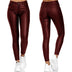 Women PU Leather Pants Black Sexy Stretch Bodycon Trousers Women High Waist Long Casual Pencil Pants Plus Size S-3XL - Total Trends Fusion