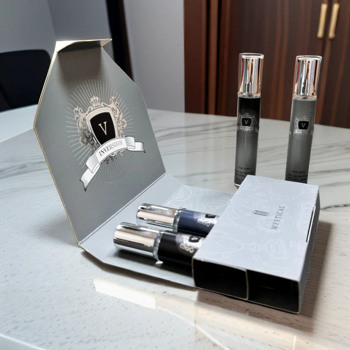 Mystical Men's Perfume Gift Set Wood Agarwood Amber Cologne Suitable for Father's Day Christmas Valentine's Day