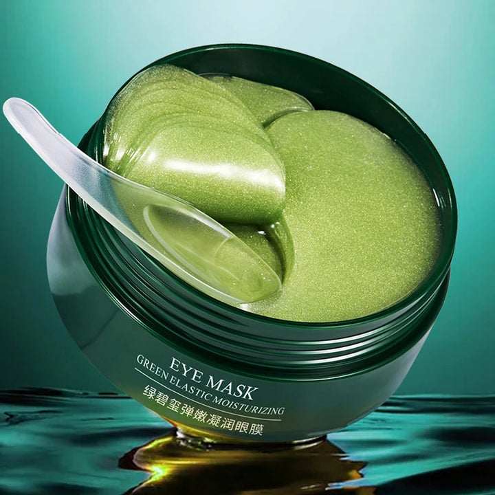 60PCS Collagen Eye Masks – Hydrating, Firming & Anti-Dark Circle Gel Patches