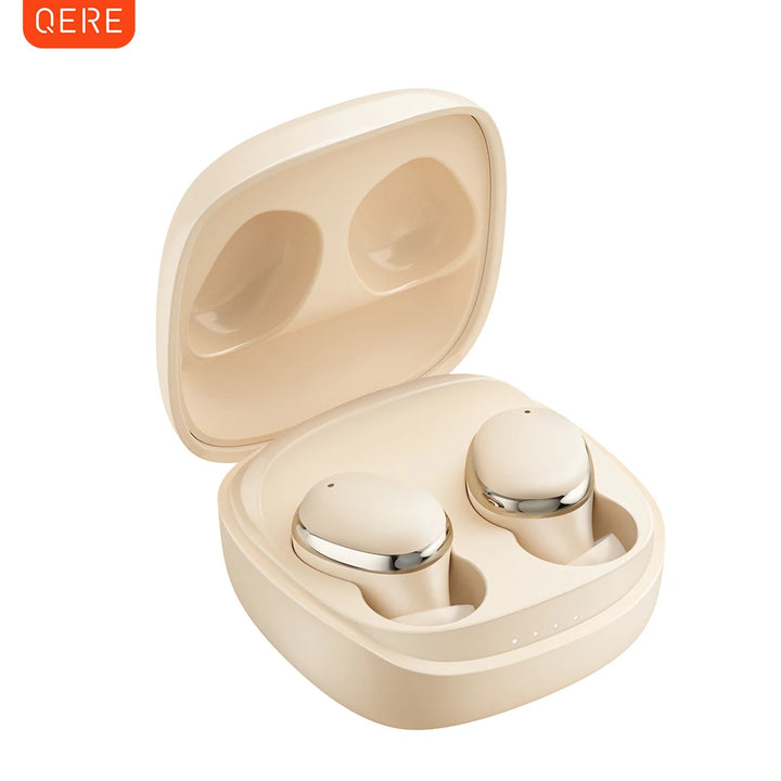 Wireless Bluetooth Headphones, QERE E30, TWS Bluetooth 5.3,HD Microphone,HIFI Earphones,13mm Driver,60ms Low Latency, New - Total Trends Fusion