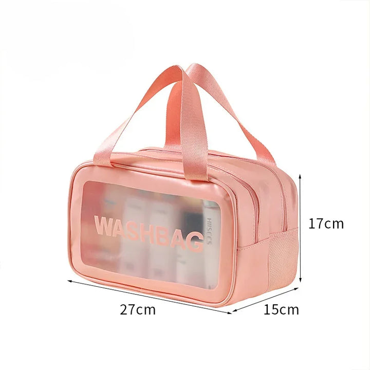 "Portable Wet-Dry Separation Makeup & Toiletry Bag | Travel Essential"