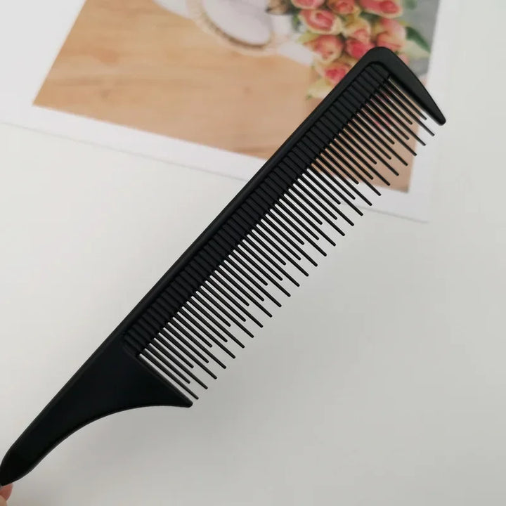 Professional Hair Tail Combs Stainless Steel Salon Cut Styling Comb Spiked Hair Care Styling Tools Barber Accessories Fine Teeth - Total Trends Fusion