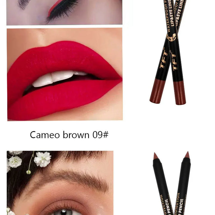 Long Lasting Eyeliner Pencil Colourful Pigment Waterproof Blue Black White Color Gel Eye Liner Pen Makeup Eye Beauty Cosmetics